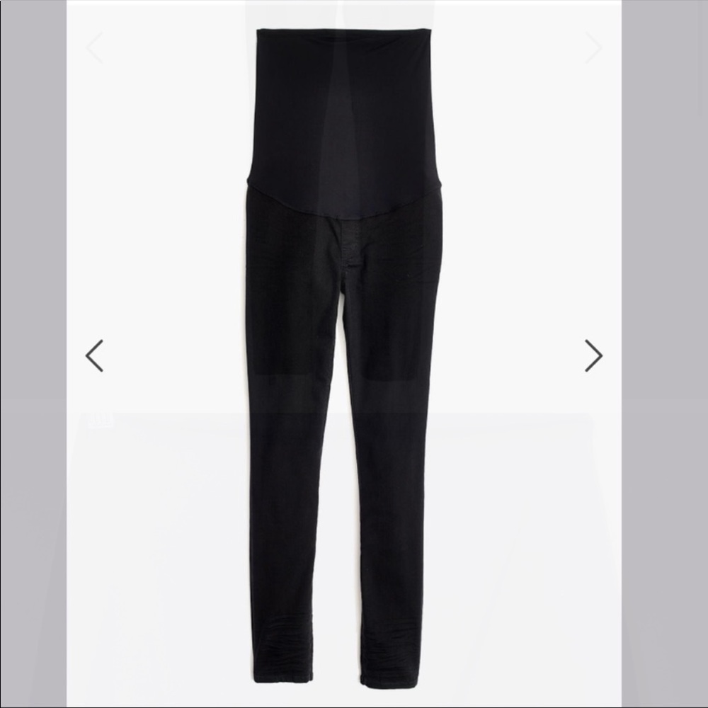 Madewell Maternity Over-the-Belly Skinny Jeans TENCEL Denim Edition size 24